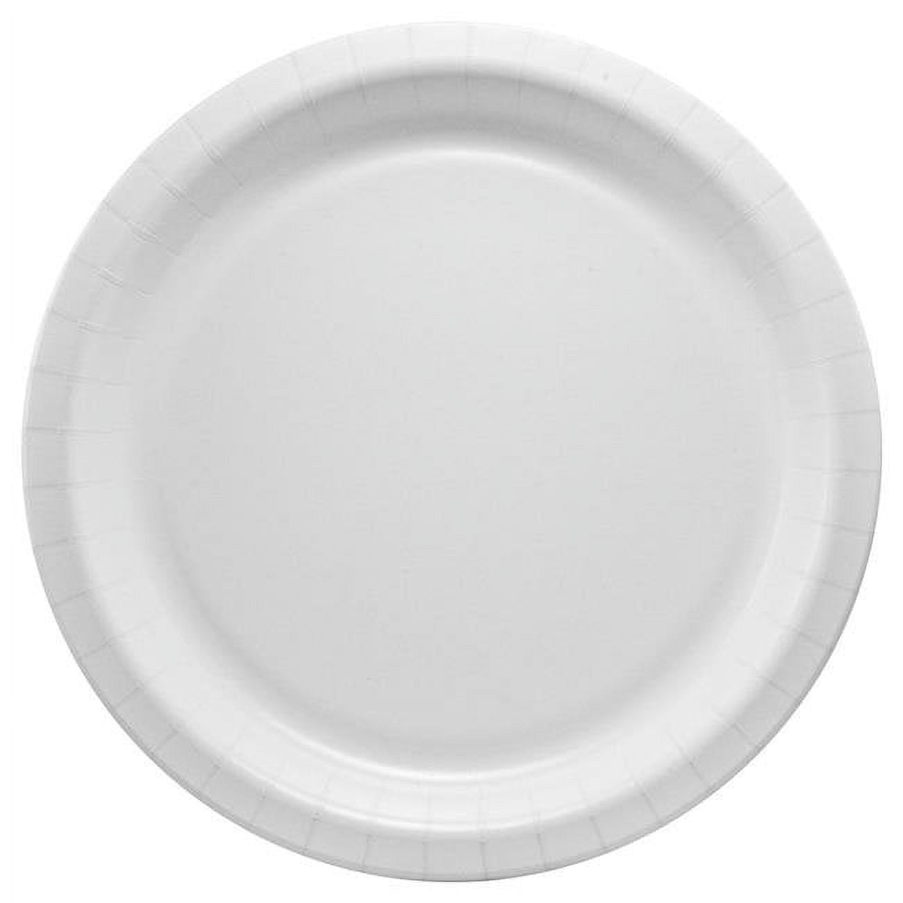 Compostable Paper Dinnerware ProPlanet Seal Plate 10" dia White (500/Carton)
