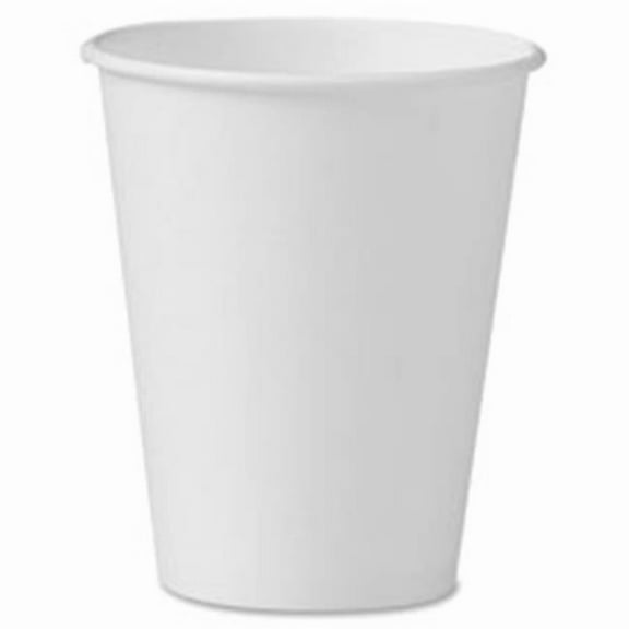 Solo Cup SCC378W2050 Single-Sided Poly Paper Hot Cups- 1000 Per Carton