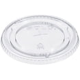 thumbnail image 1 of Solo Cup Straw Slotted Clear Lids Flat - 1000 / Carton - Clear, 1 of 2