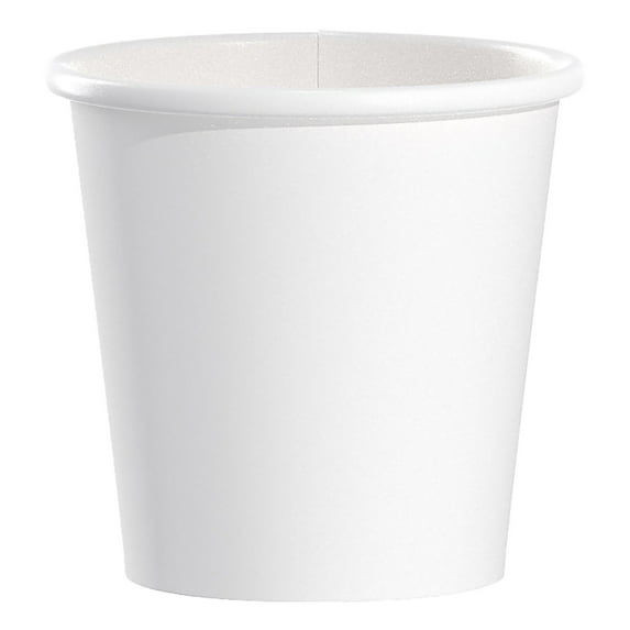 Solo Disposable Drinking Cup White Plastic 4 oz. 1000 Ct 374W-2050