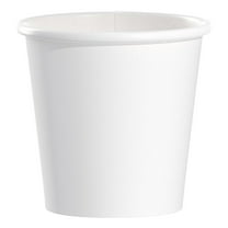 Solo Disposable Drinking Cup White Plastic 4 oz. 50 Ct 374W-2050