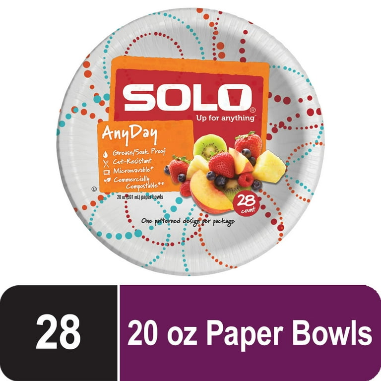 Solo Heavy Duty Paper Bowl, 28 ct - Kroger