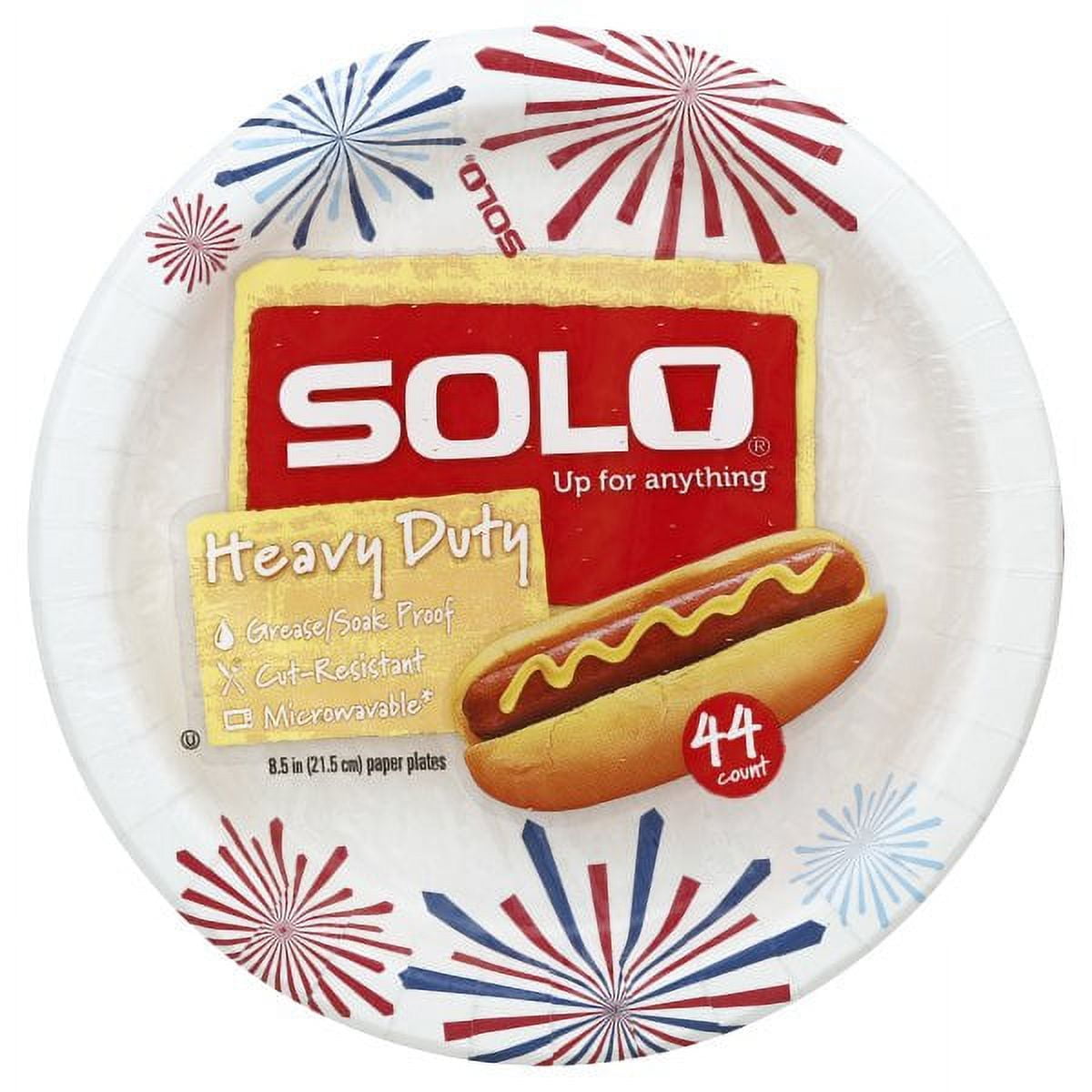 Solo AnyDay 8.5 Disposable Paper Plate - 90 Count