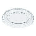 thumbnail image 1 of Solo Disposable Souffle Cup Lid Clear Plastic 125 Ct PL4N, 1 of 6