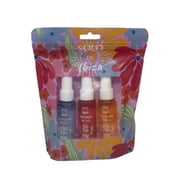 Solo En Ibiza Body Mist Fragrance 3 Scents - Travel Size 3-Pack 1.02 Oz Each