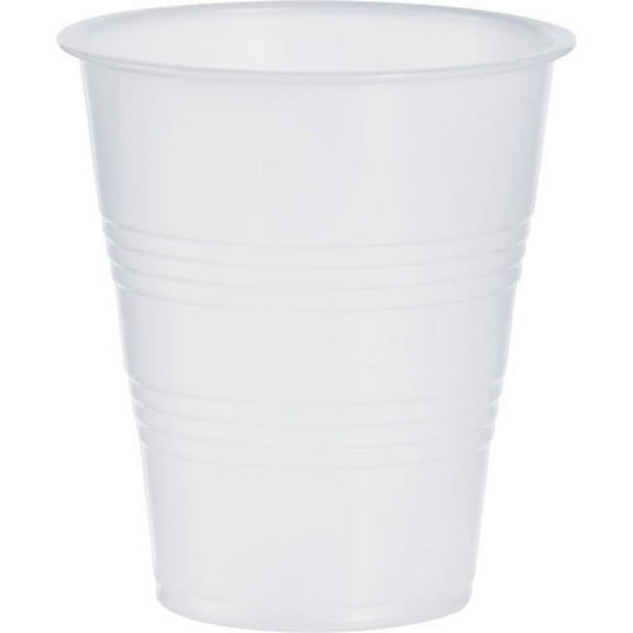 Solo Galaxy Plastic Cold Cups - 7 fl oz - 25 / Carton - Translucent - Plastic, Polystyrene - Cold Drink | Bundle of 10 Cartons
