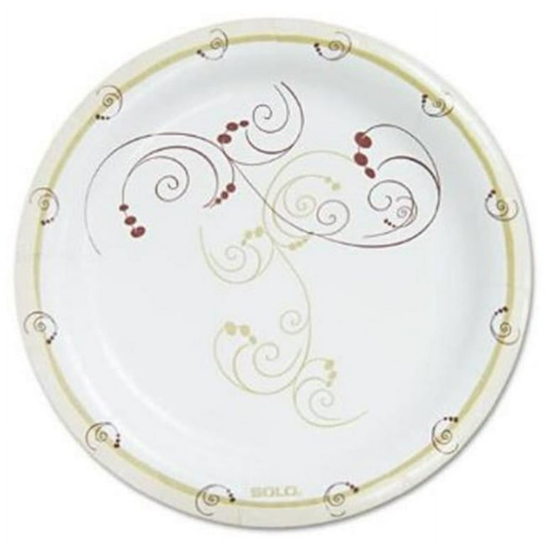 Solo Heavyweight Paper Plates, Sold as 1 Package, 125 Each per Package Solo Heavyweight Paper Plates, Sold as 1 Package, 125 Each per Package