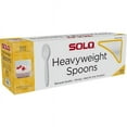 thumbnail image 1 of Solo Heavyweight Plastic Spoon, White, 500 ct, 1 of 4