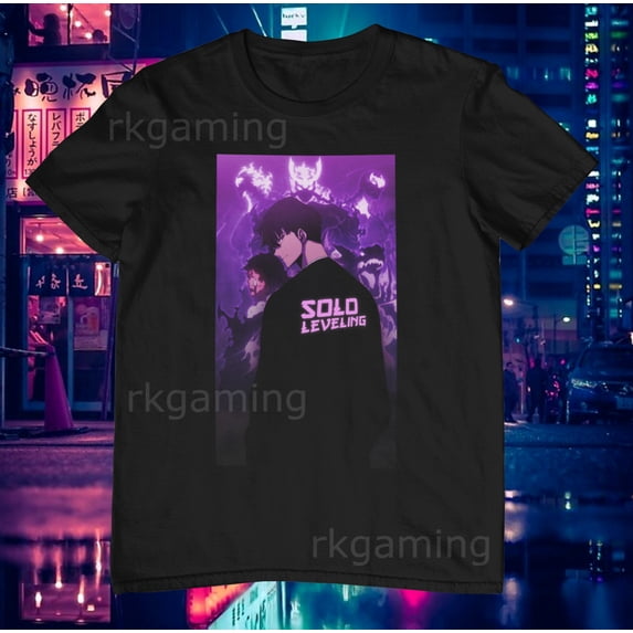 Solo Leveling Anime T-Shirt (For Men, Women, and Youth-Unisex)