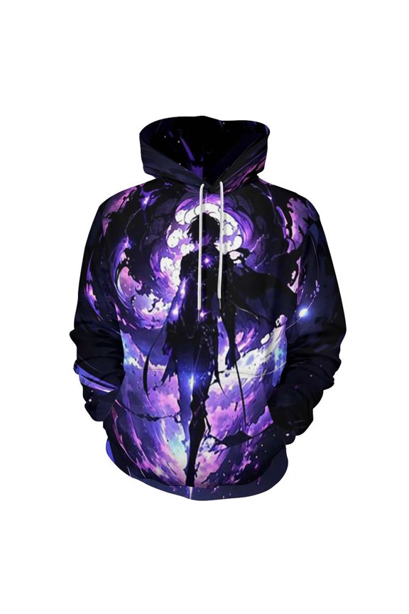 Solo Leveling Arise Adult Sweater Pullover Sweatshirt Hoodies Long Sleeve Hooded Jackets Men Women