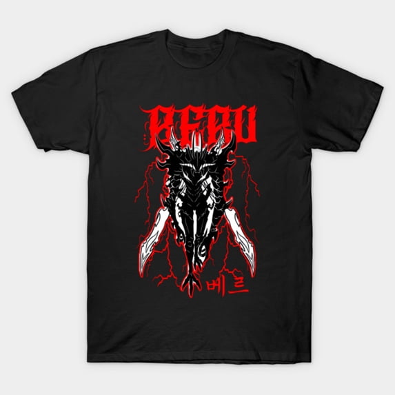 Solo Leveling Arise T-Shirt, Beru Ant King Shadow Awakening Manhwa Tee Sizes S-5Xl GooGate