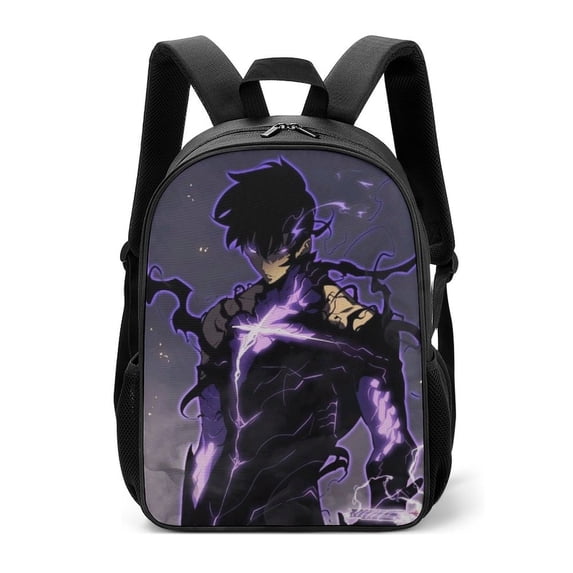 Solo Leveling Backpack Stylish Large Capacity Shoulder Bag Schoolbag Multi-Purpose Casual Daypack Bookbag