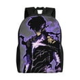 thumbnail image 1 of Solo Leveling Backpack, Travel Laptop Backpack, Casual Daypack for College, Unisex Computer Bag Fits 15 Inch Laptop, 1 of 8
