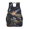 thumbnail image 1 of Solo Leveling Bag Lightweight Backpack Simple Daypack Casual Compact Rucksack Leisure Travel Backpack, 1 of 9