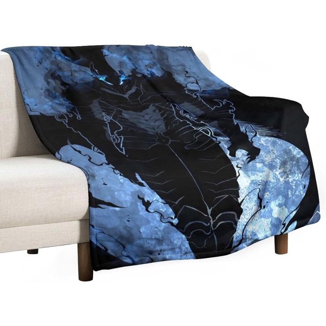 Solo Leveling Cartoon Flannel Blanket Soft Comfortable Warm Boys Girls