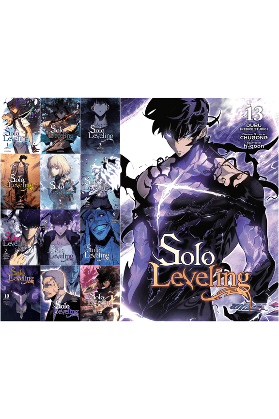 Solo Leveling Complete Series Volumes 1-13 Collection Set