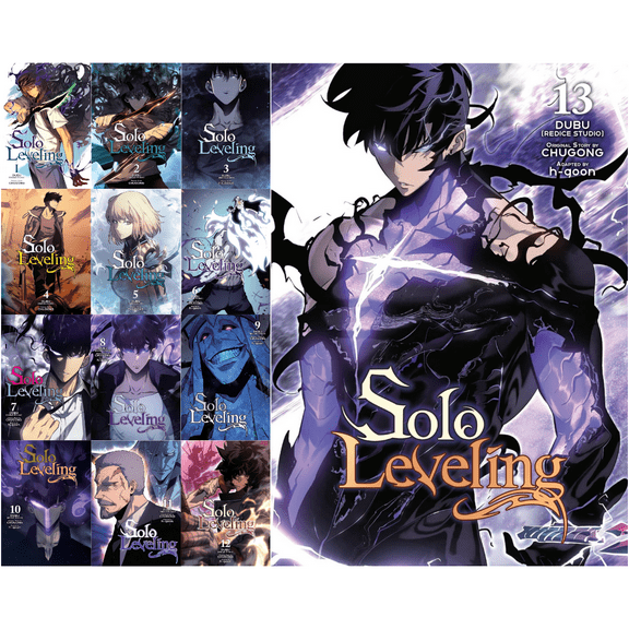 Solo Leveling Complete Series Volumes 1-13 Collection Set