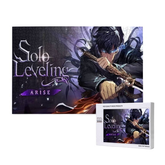 Solo Leveling Jigsaw Puzzle,1000 puzzle pieces Gift Toys Art Home Decor