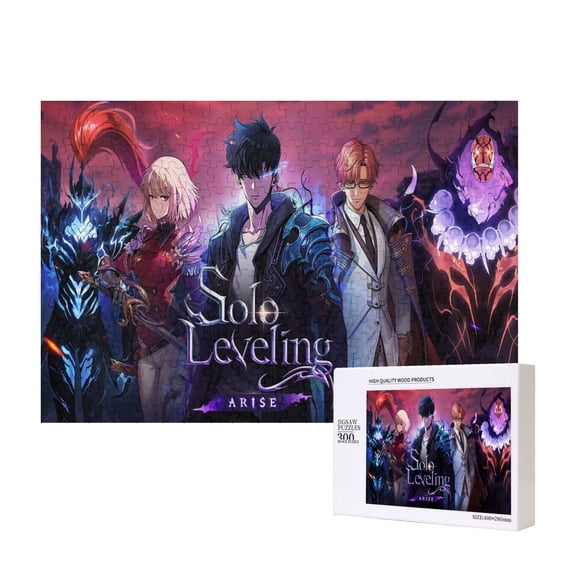 Solo Leveling Jigsaw Puzzle,300 puzzle pieces Gift Toys Art Home Decor