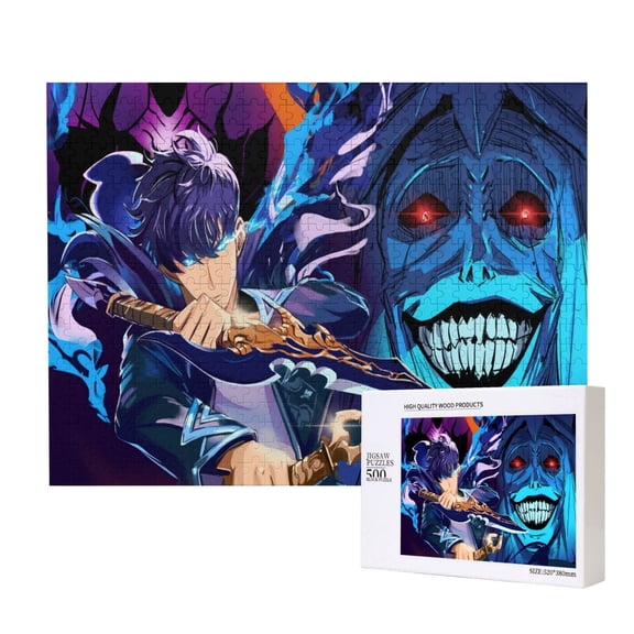 Solo Leveling Jigsaw Puzzle,500 puzzle pieces Gift Toys Art Home Decor