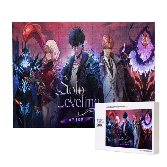 Solo Leveling Jigsaw Puzzle,500 puzzle pieces Gift Toys Art Home Decor
