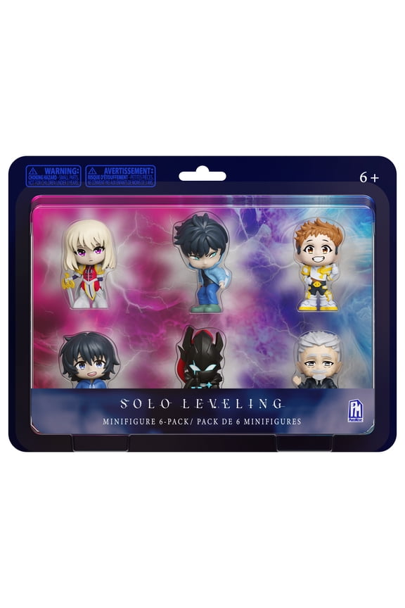 Solo Leveling Minifigures 6-Pack Collector Set Series 1 Officially Licensed Collectible Anime Figures by PhatMojo