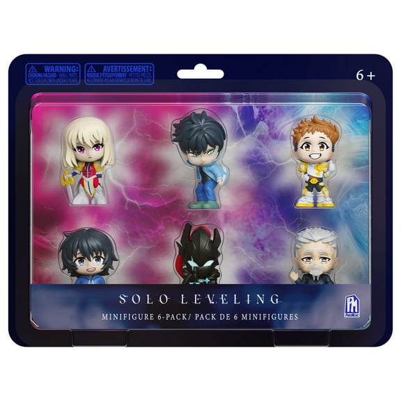 Solo Leveling Minifigures 6-Pack Collector Set Series 1 Officially Licensed Collectible Anime Figures by PhatMojo