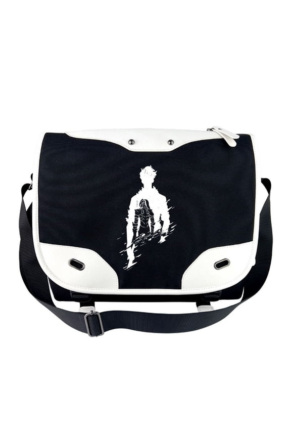 Solo Leveling Satchel Bag Anime Messenger Bags Sung Jin Woo Bag Casual Y2K Game Crossbody Bag Canvas Shoulder Bag Tablet Bag