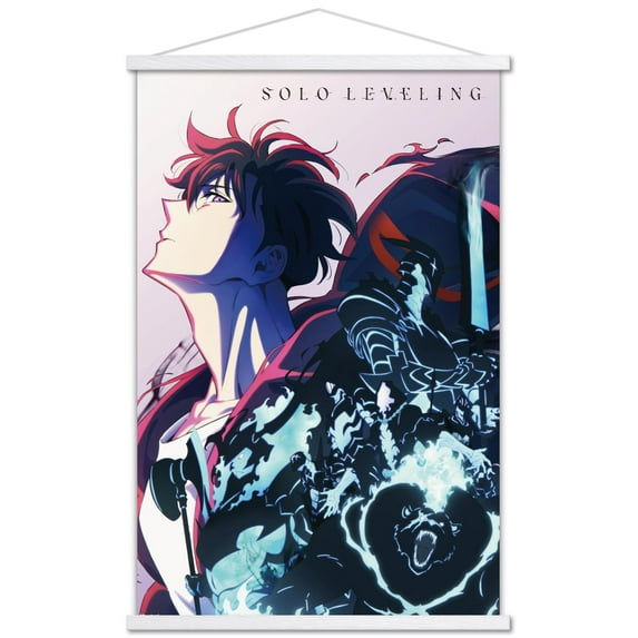 Solo Leveling: Season 2 - Teaser Key Art Wall Poster with Magnetic Frame, 22.375" x 34"