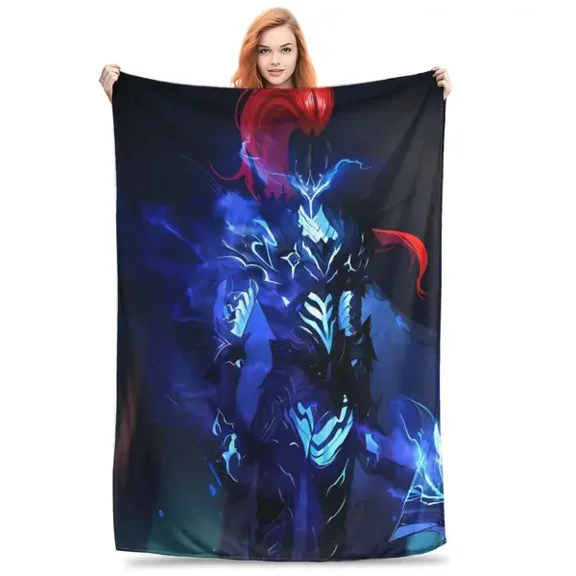Solo Leveling Soft Flannel Fleece Blanket, Cozy Lightweight Throw for Couch Sofa Bed Bedroom, Warm Room Decor, Everyday Home Decor Gift
