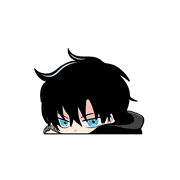 Solo Leveling Sung Jin-woo Anime Manga Decal Stickers Peeker for Cars Laptop Skateboard Wall Decor UV Resistant