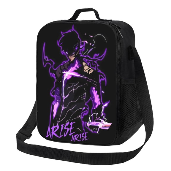 Solo Leveling Sung Jinwoo Lunch Bag Lunch Box Lightweight Durable Lunch Tote Bag Portable Reusable Lunch Box Tote For Work Sport Picnic Camping