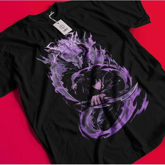 Solo Leveling T-Shirt Sung Jinwoo Shirt Cha Haein Tshirt Antares Tee Anime Gift