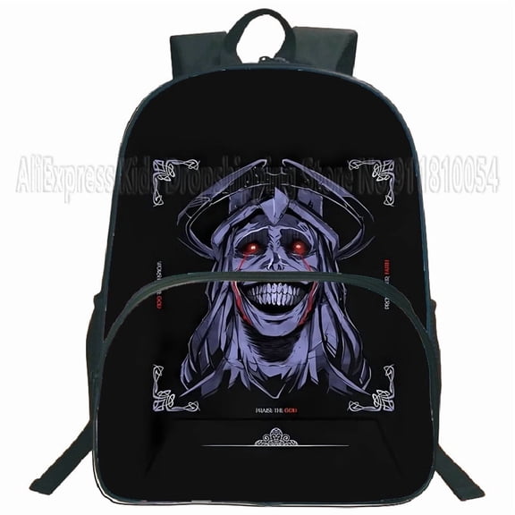 Solo Leveling Theme Backpack Bookbag Casual Daypack Travel Backpacks for Work Hiking Camping