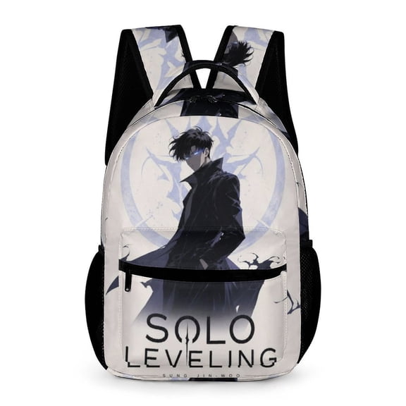Solo Leveling Theme Backpack Bookbag Casual Daypack Travel Backpacks for Work Hiking Camping