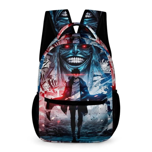 Solo Leveling Theme Backpack Bookbag Casual Daypack Travel Backpacks for Work Hiking Camping