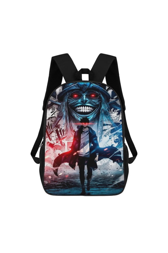 Solo Leveling Theme Backpack Bookbag Casual Daypack Travel Backpacks for Work Hiking Camping