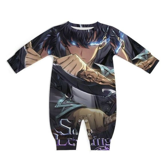 Solo Leveling Unisex Baby Boy Girl Rompers Long Sleeve Infant Jumpsuits Babies' Outfits Fall Winter Clothes 9-12M