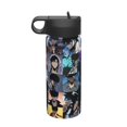 Solo Leveling Water Bottle, Cute Pattern Stainless Steel Vacuum