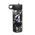 Solo Leveling Water Bottle, Cute Pattern Stainless Steel Vacuum