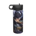 Solo Leveling Water Bottle, Cute Pattern Stainless Steel Vacuum