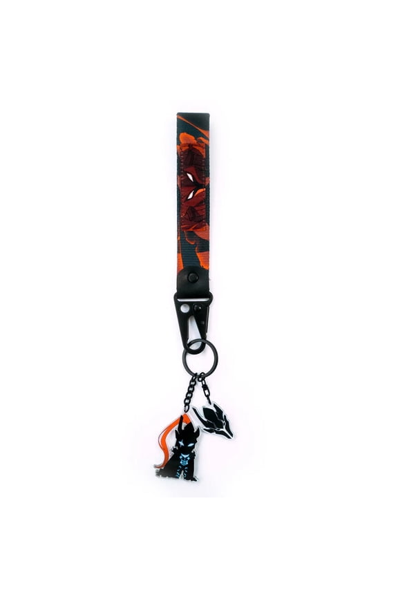 Solo Leveling x Otaku Collab IGRIS Key Chain & Wrist Strap Bundle | Anime Gift Set for Fans & Collectors