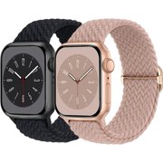 Solo Loop Compatible with Apple Watch Band 38mm 40mm 41mm Women Men, Adjustable Stretchy Bands Elastic Sport Wristbands for iWatch Series 8 7 6 5 4 3 2 1 SE