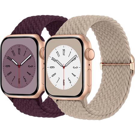 Solo Loop Compatible with Apple Watch Band 42mm 44mm 45mm 49mm Women Men, Adjustable Stretchy Bands Elastic Sport Wristbands for iWatch Series 8 7 6 5 4 3 2 1 SE Ultra