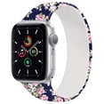 thumbnail image 1 of Solo Loop for Apple Watch Band 40mm 38mm 42mm 44mm Elastic Printed Silicone belt watchbad bracelet iWatch serie 5/4/3/SE/6 Strap, 1 of 8