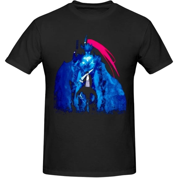 Solo Music Leveling Men Soft Cotton Short Sleeved T Shirt O Neck Casual Comfort Funny Tops