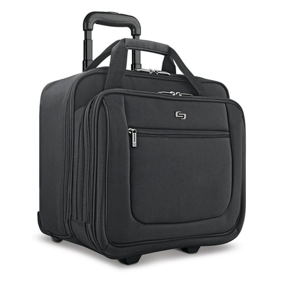 Solo New York Bryant Rolling Laptop Case, Black