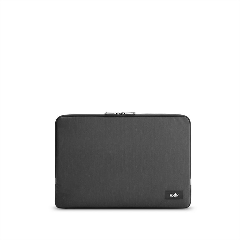 Niet modieus terugtrekken cascade Solo New York Gamma 15.6 Inch Laptop Sleeve, Black Color - Walmart.com