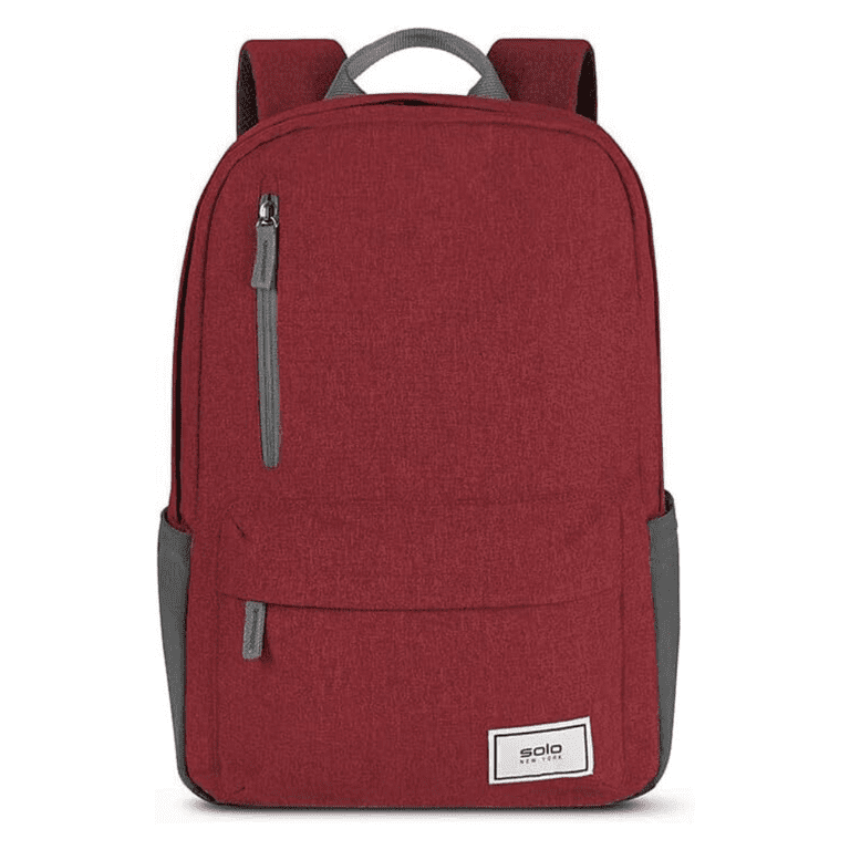 Solo New York Re:Cover Backpack Red, Made from recycled  display picture 3