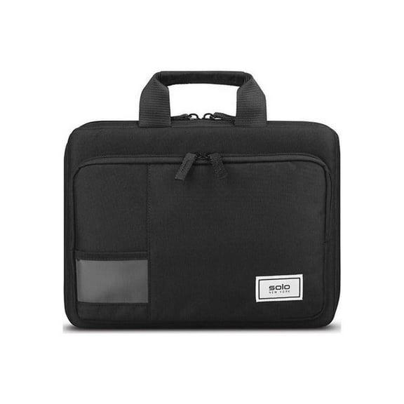 Solo New York Secure-Fit Chromebook Bag, Black